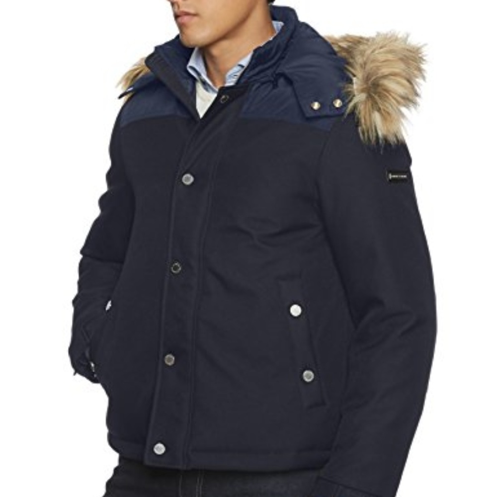 Armani Exchange PARKA W/ FUR HOOD XL